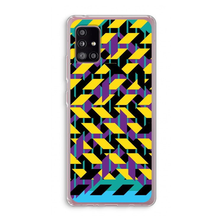 Skew Bee 3: Samsung Galaxy A51 5G Transparant Hoesje
