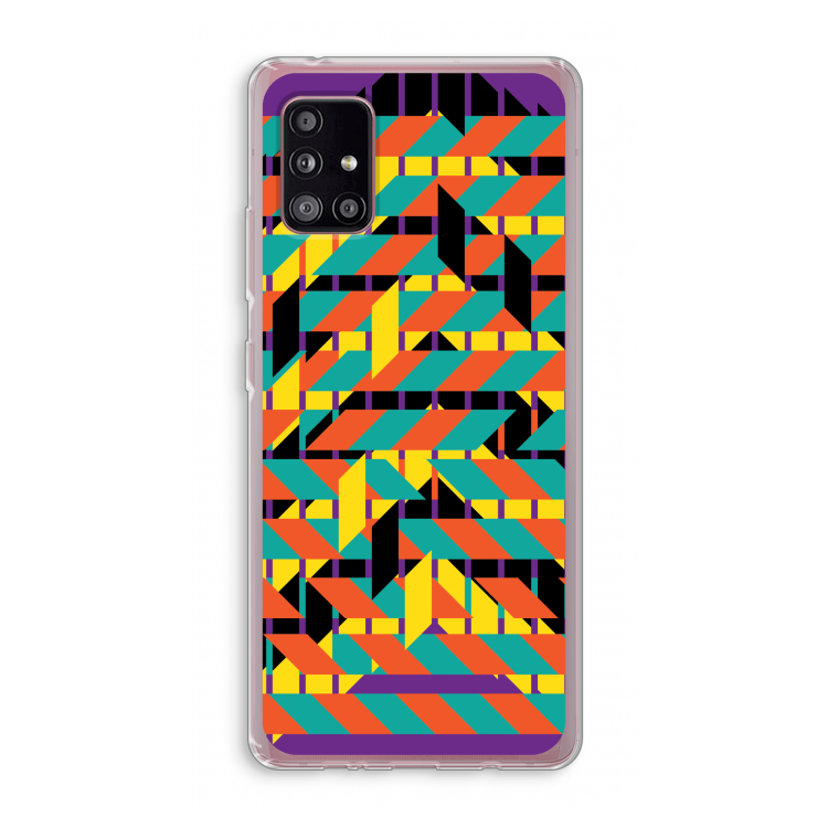 Skew Bee 2: Samsung Galaxy A51 5G Transparant Hoesje