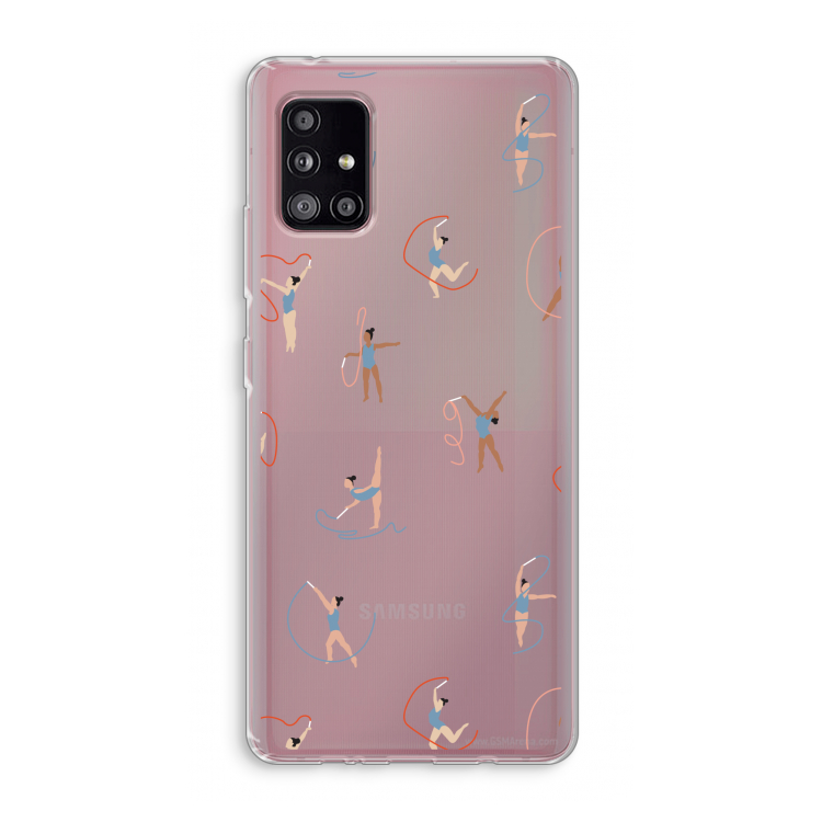 Dancing #3: Samsung Galaxy A51 5G Transparant Hoesje