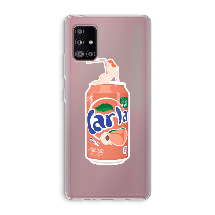 S(peach)less: Samsung Galaxy A51 5G Transparant Hoesje