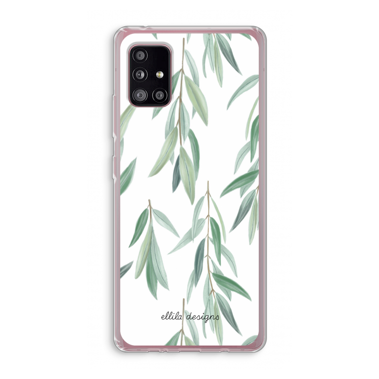Branch up your life: Samsung Galaxy A51 5G Transparant Hoesje