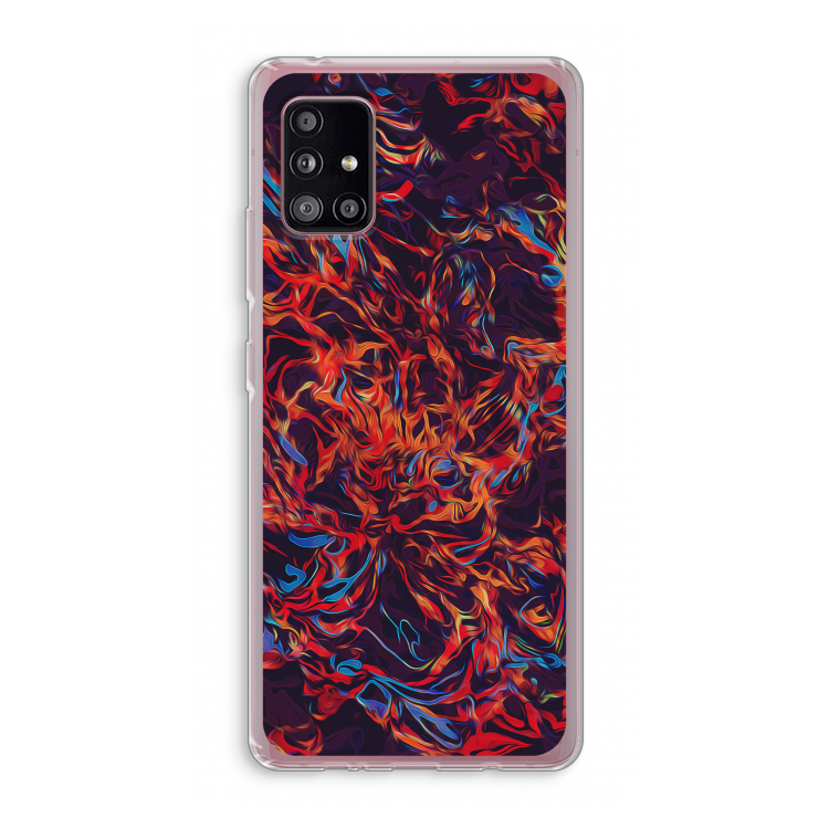 Lucifer: Samsung Galaxy A51 5G Transparant Hoesje