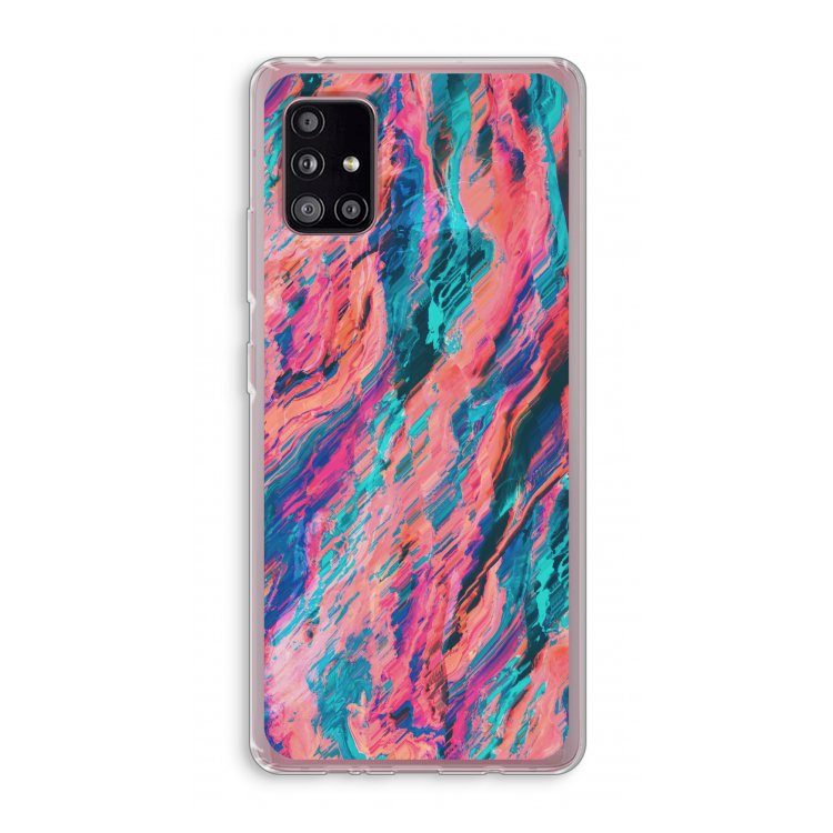 Electric Times: Samsung Galaxy A51 5G Transparant Hoesje