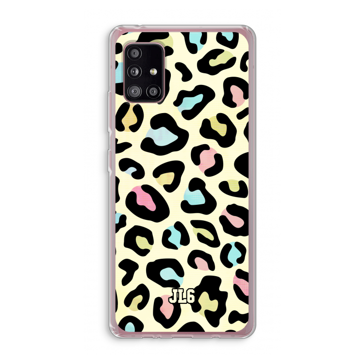 Leopard pattern: Samsung Galaxy A51 5G Transparant Hoesje