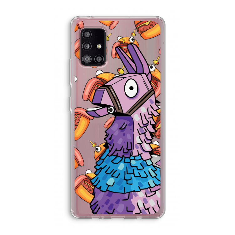Loot Burger: Samsung Galaxy A51 5G Transparant Hoesje
