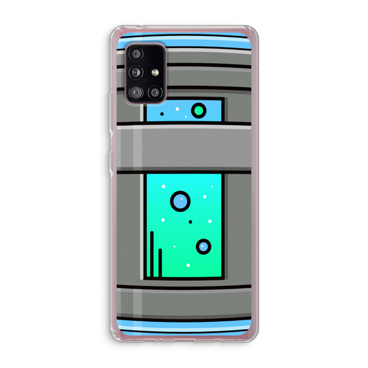 Chug Bottle: Samsung Galaxy A51 5G Transparant Hoesje