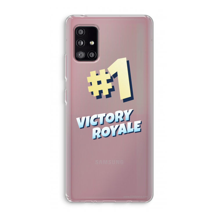 Victory Royale: Samsung Galaxy A51 5G Transparant Hoesje