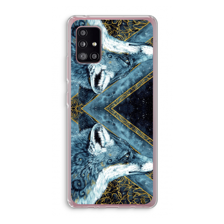 Golden Fox: Samsung Galaxy A51 5G Transparant Hoesje
