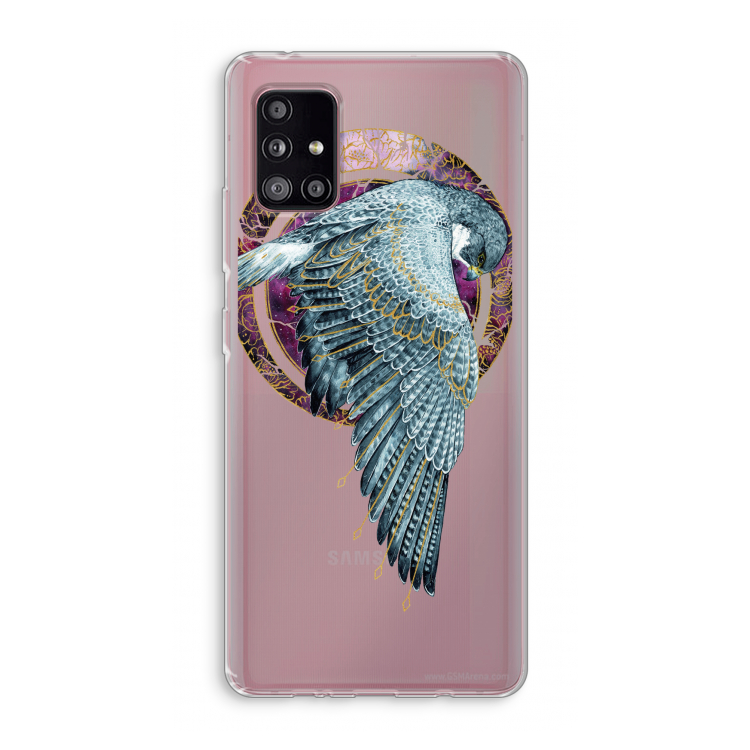 Golden Falcon: Samsung Galaxy A51 5G Transparant Hoesje