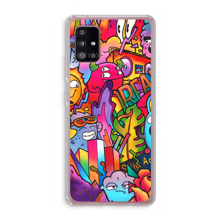 Dreams: Samsung Galaxy A51 5G Transparant Hoesje
