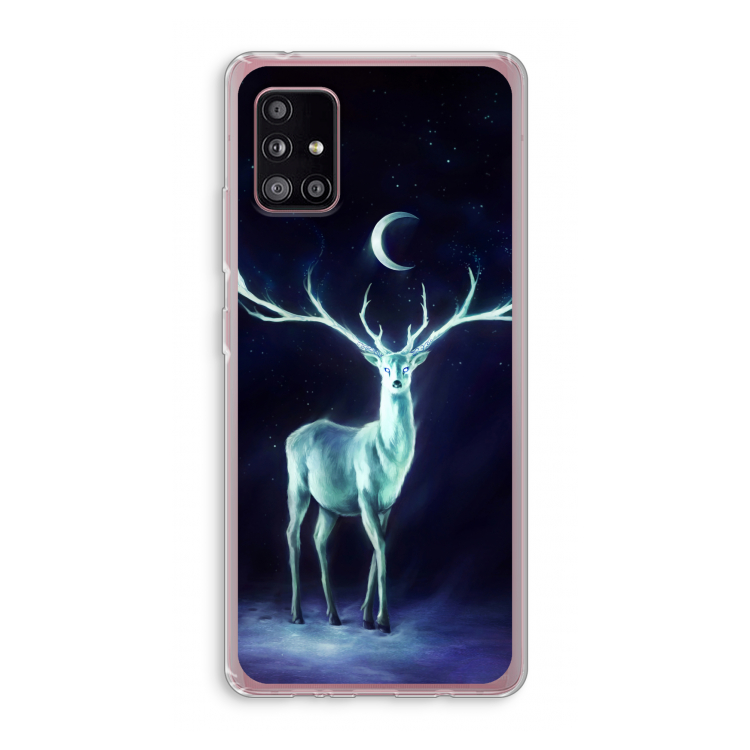 Nightbringer: Samsung Galaxy A51 5G Transparant Hoesje