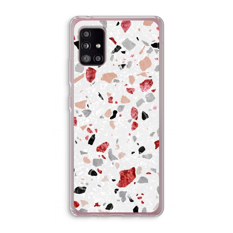 Terrazzo N°12: Samsung Galaxy A51 5G Transparant Hoesje