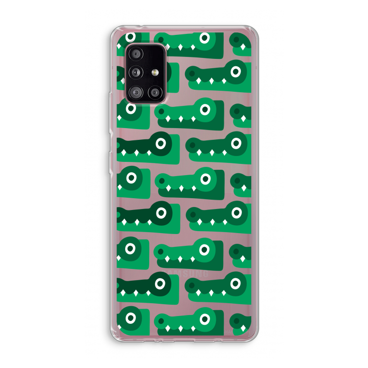 Crocs: Samsung Galaxy A51 5G Transparant Hoesje