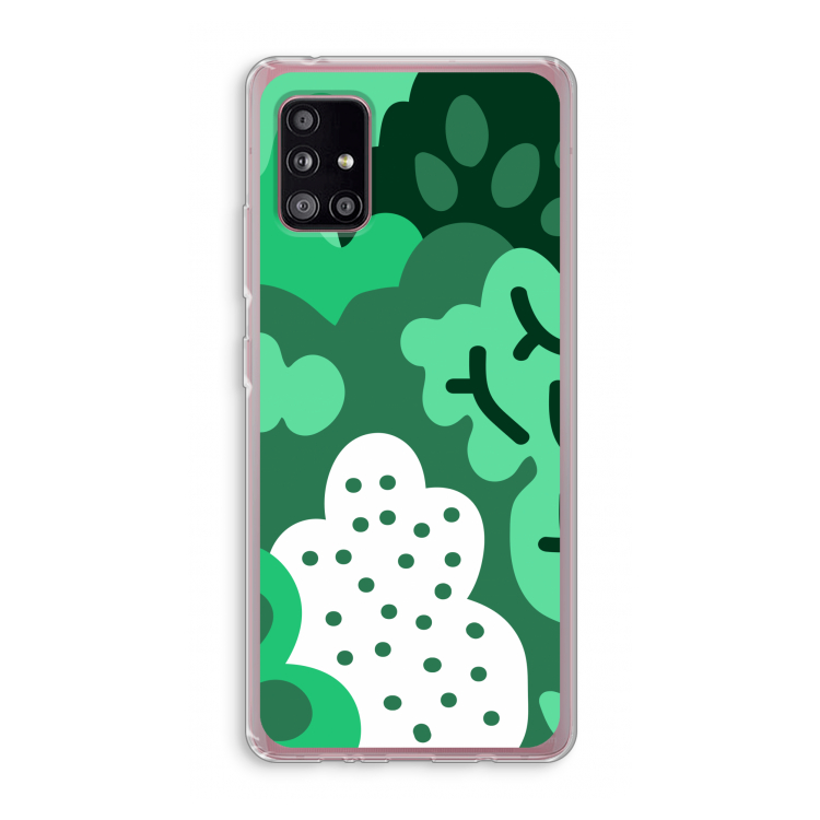 Bushes: Samsung Galaxy A51 5G Transparant Hoesje