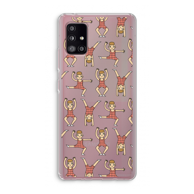 Gymboys: Samsung Galaxy A51 5G Transparant Hoesje