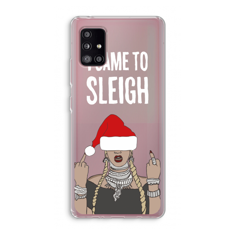 Came To Sleigh: Samsung Galaxy A51 5G Transparant Hoesje