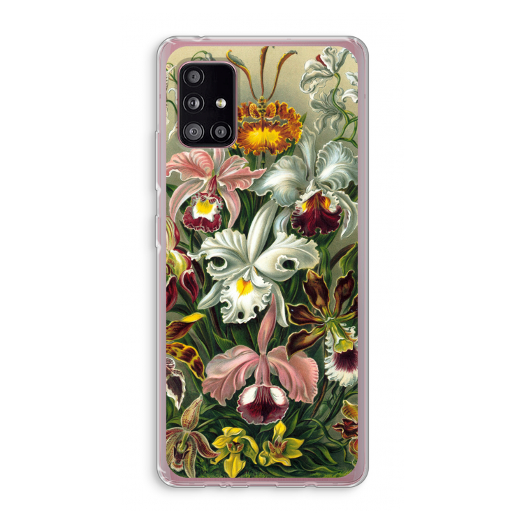 Haeckel Orchidae: Samsung Galaxy A51 5G Transparant Hoesje