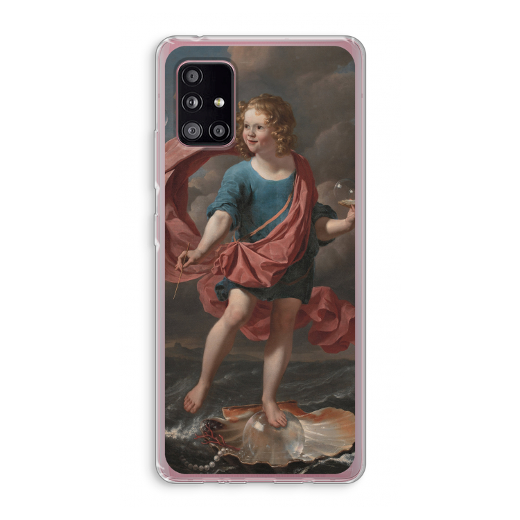 Soap Bubbles: Samsung Galaxy A51 5G Transparant Hoesje