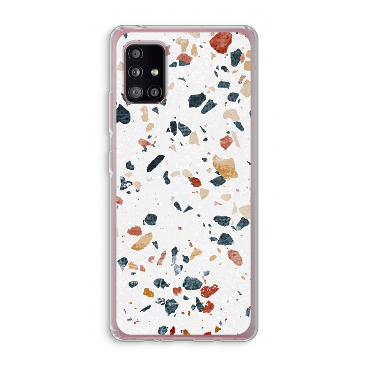Terrazzo N°4: Samsung Galaxy A51 5G Transparant Hoesje