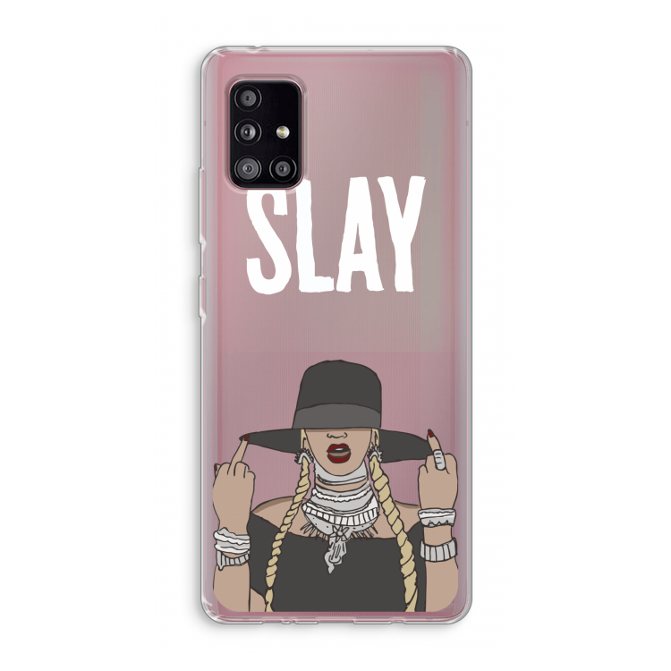 Slay All Day: Samsung Galaxy A51 5G Transparant Hoesje