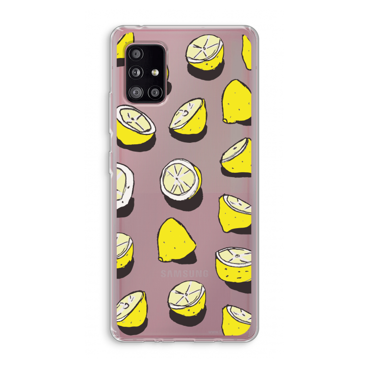 When Life Gives You Lemons...: Samsung Galaxy A51 5G Transparant Hoesje