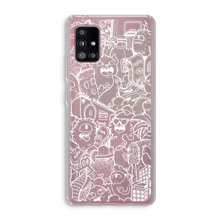 Vexx City #2: Samsung Galaxy A51 5G Transparant Hoesje