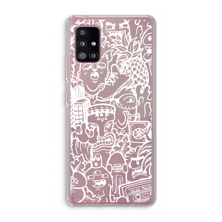 Vexx Mixtape #2: Samsung Galaxy A51 5G Transparant Hoesje