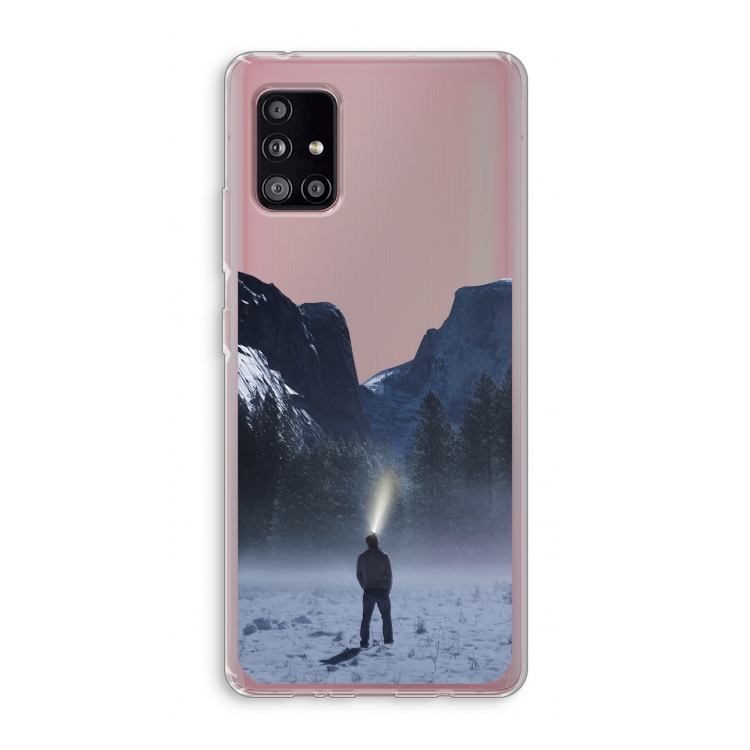 Wanderlust: Samsung Galaxy A51 5G Transparant Hoesje