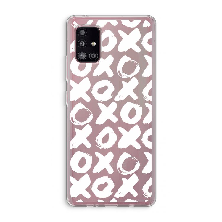 XOXO: Samsung Galaxy A51 5G Transparant Hoesje