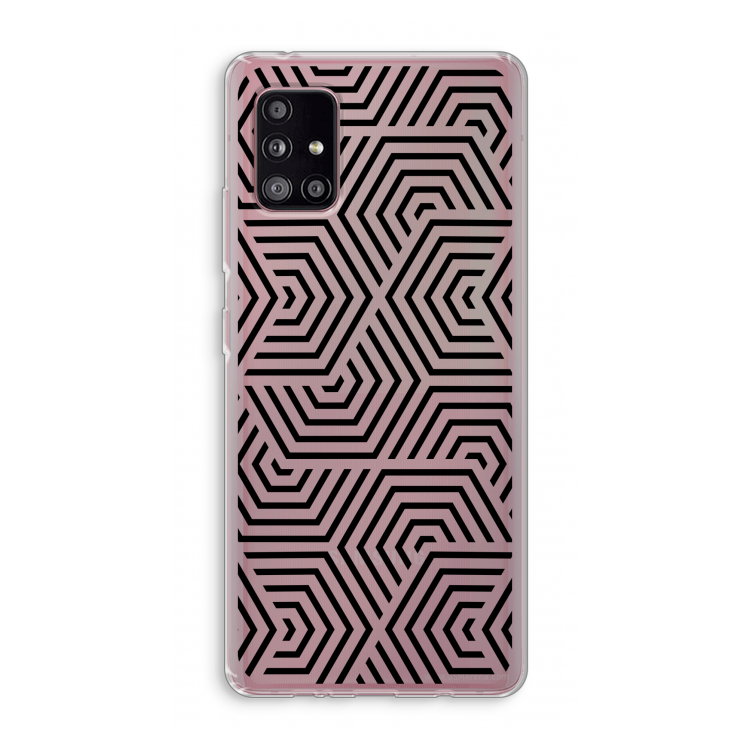 Magic pattern: Samsung Galaxy A51 5G Transparant Hoesje