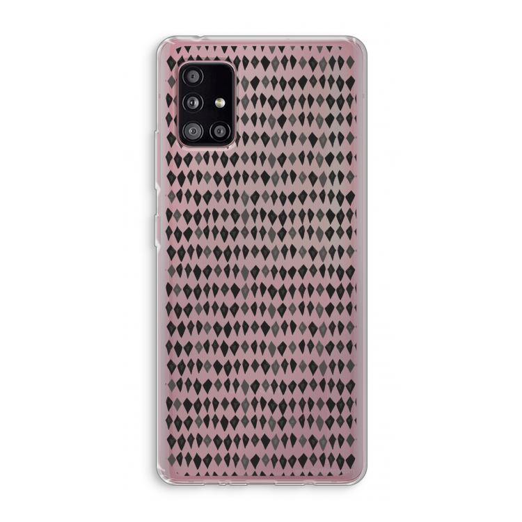 Crazy shapes: Samsung Galaxy A51 5G Transparant Hoesje