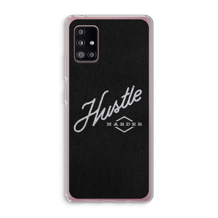 Hustle: Samsung Galaxy A51 5G Transparant Hoesje
