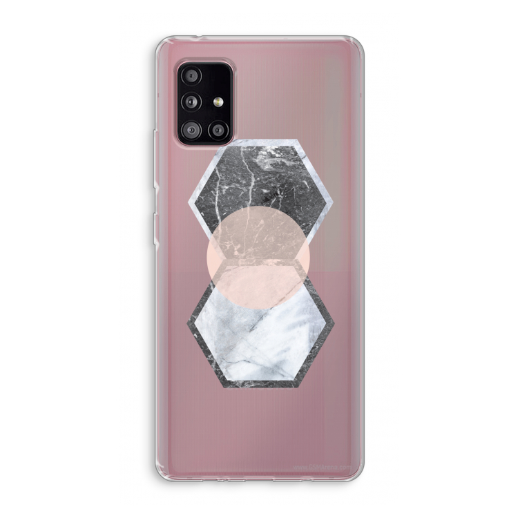 Creatieve toets: Samsung Galaxy A51 5G Transparant Hoesje