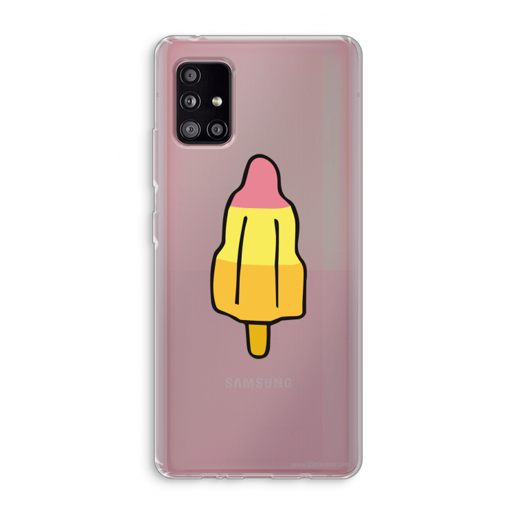 Raketijsje: Samsung Galaxy A51 5G Transparant Hoesje