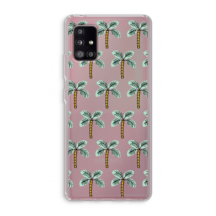 Paradise: Samsung Galaxy A51 5G Transparant Hoesje