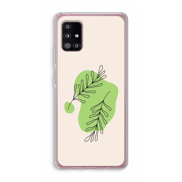 Beleaf in you: Samsung Galaxy A51 5G Transparant Hoesje