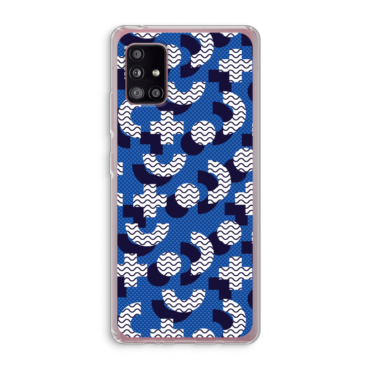 8-bit N°5: Samsung Galaxy A51 5G Transparant Hoesje