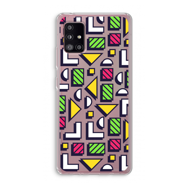 8-bit N°4: Samsung Galaxy A51 5G Transparant Hoesje