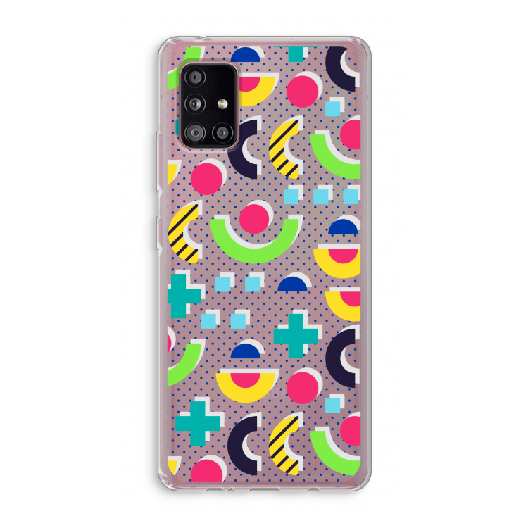 8-bit N°1: Samsung Galaxy A51 5G Transparant Hoesje