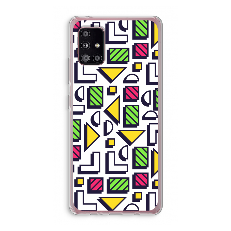 8-bit N°4: Samsung Galaxy A51 5G Transparant Hoesje