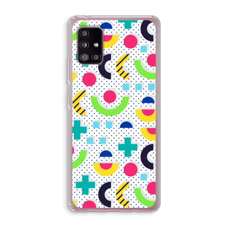 8-bit N°1: Samsung Galaxy A51 5G Transparant Hoesje