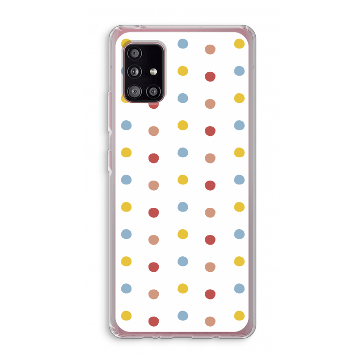 Bollen: Samsung Galaxy A51 5G Transparant Hoesje