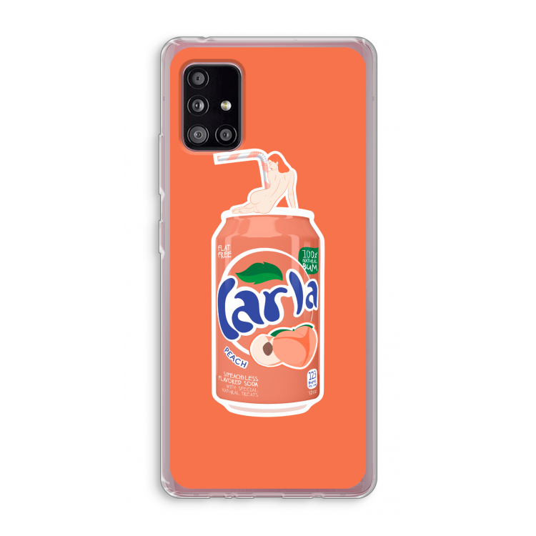 S(peach)less: Samsung Galaxy A51 5G Transparant Hoesje