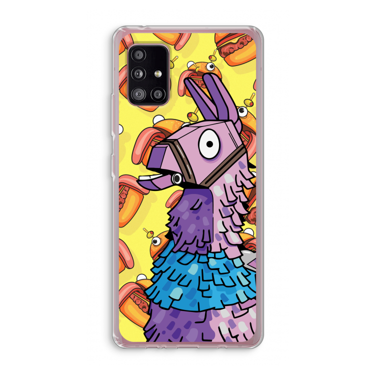 Loot Burger: Samsung Galaxy A51 5G Transparant Hoesje