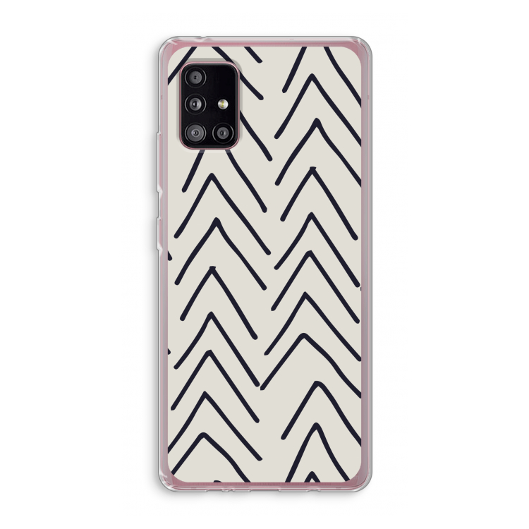 Marrakech Arrows: Samsung Galaxy A51 5G Transparant Hoesje