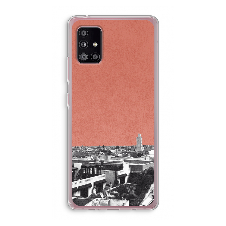 Marrakech Skyline : Samsung Galaxy A51 5G Transparant Hoesje