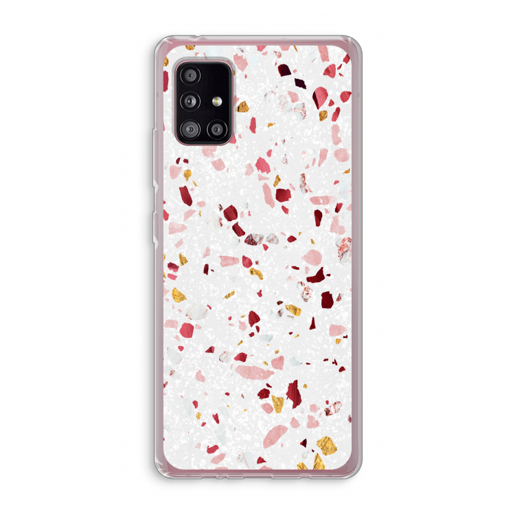 Terrazzo N°9: Samsung Galaxy A51 5G Transparant Hoesje