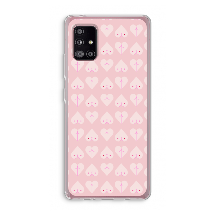 Ass 'n Titties: Samsung Galaxy A51 5G Transparant Hoesje