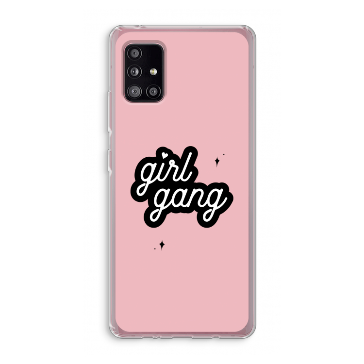 Girl Gang: Samsung Galaxy A51 5G Transparant Hoesje