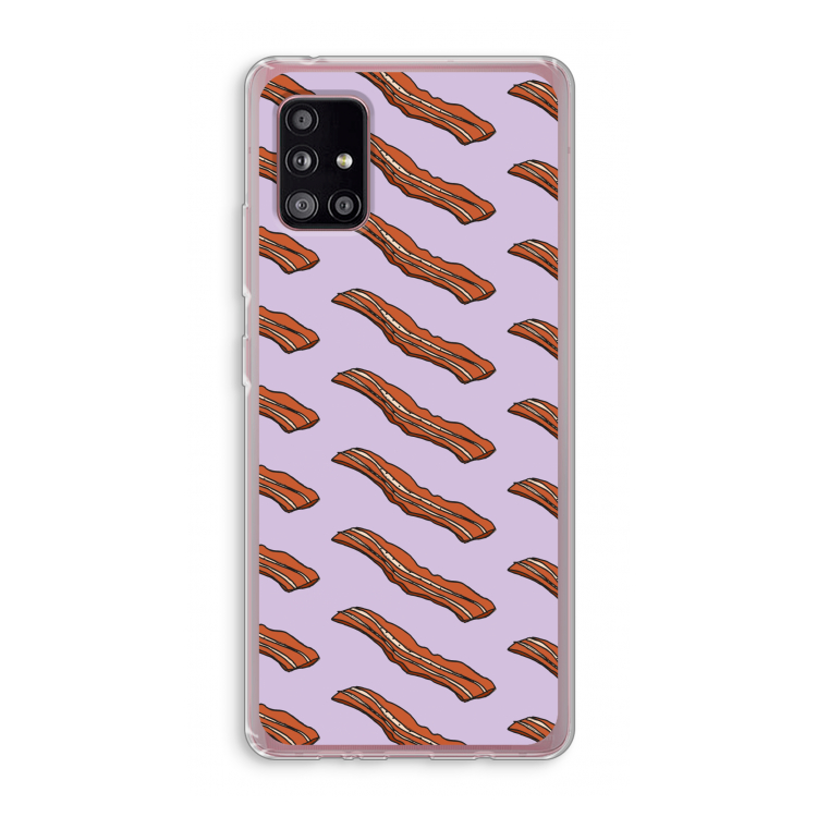 Bacon to my eggs #2: Samsung Galaxy A51 5G Transparant Hoesje